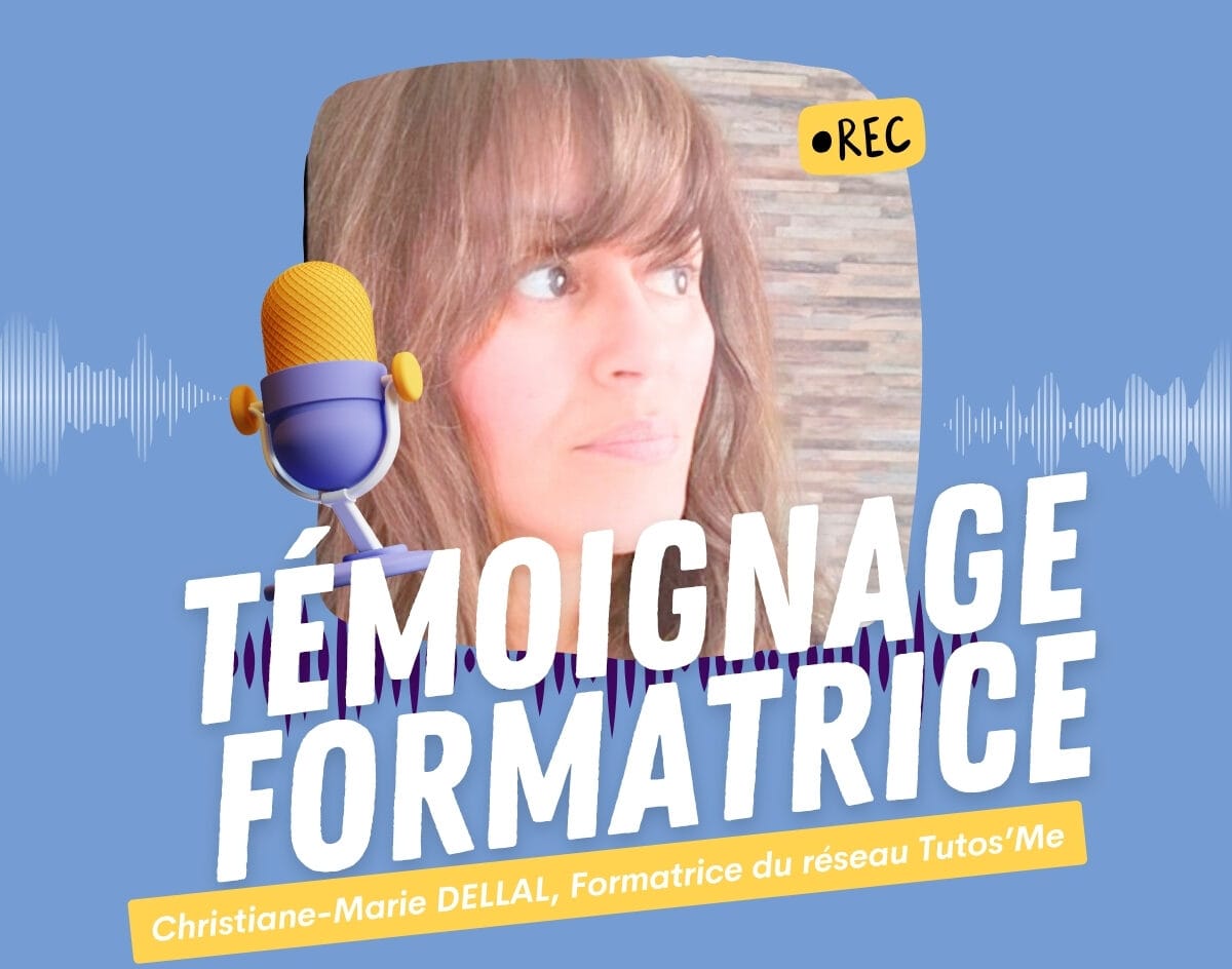 Portrait de Christiane-Marie Dellal, formatrice engagée Tutos’Me : transmettre pour révéler